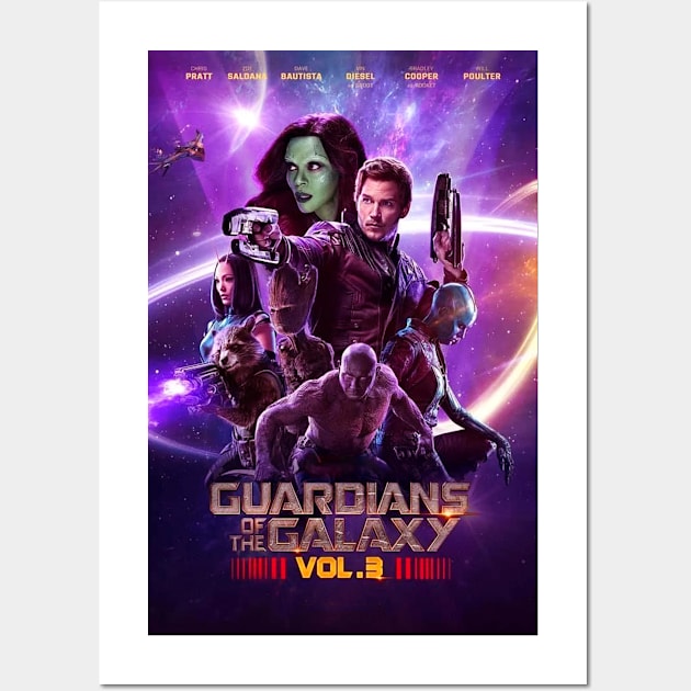 GOTG Vol 3 Wall Art by SecretGem